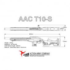 Tactical 10 (T10)スナイパーライフル【ショートバージョン】 /FG [取寄]