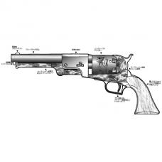 モデルガン : COLT ホイットニービル ドラグーン [10/22頃発売予定.予約]