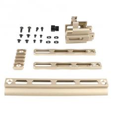 PMMタイプ SCAR 16/17 M-LOKレールセクション/エクステンションセット (WE/VFC AEG・GBB対応) [取寄]