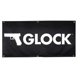 GLOCK バナー New fabric GLOCK Banner/Black (121.9×60.9 Cm) [GLK-ADV-AD00093] [取寄]