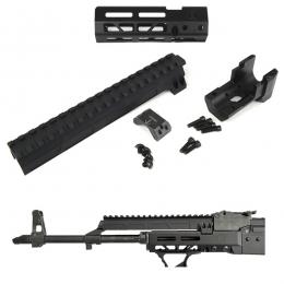 GHK/マルイ GBB AKM対応 JMacタイプ MMS M-LOK ハンドガード [RGW-R016-V610] 6.10インチ [取寄]