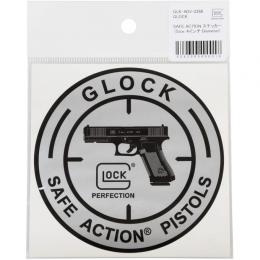 GLOCK SAFE ACTION ステッカー (Size: 4インチ Diameter) [GLK-ADV-2268]  [取寄]