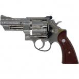 モデルガン : S&W M27 The.357Mマグナム 3-1/2インチ ニッケルフィニッシュ [11月上旬発売.予約] ※予約特価