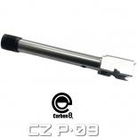 CZ P09対応 アウターバレル サイレンサー対応 ・先端14mm逆ネジ /シルバー [CBP-C001-01SV ] [12月発売予定.単品予約]