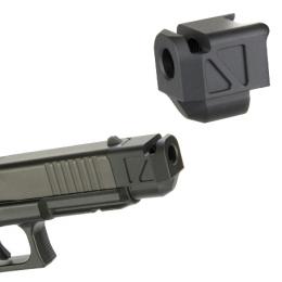 G17Gen5(14mm逆ネジバレル)用 PMMタイプアルミコンペンセイター/ブラック [RH0286] [取寄]
