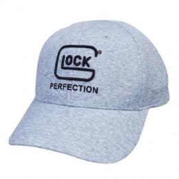 GLOCK HeadWear ベースボールキャップ SPACE DYE SNAPBACK (HeatherGrey) [GLK-HDW-AS10072] [取寄]