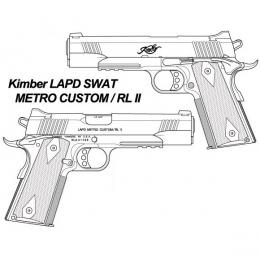モデルガン : GM-7 キンバーLAPD SWAT メトロカスタム/RL2  [10月末発売.予約]