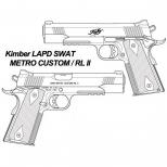 モデルガン : GM-7 キンバーLAPD SWAT メトロカスタム/RL2  [10月末発売.予約]