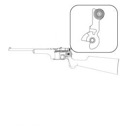 モデルガン モーゼル C96 カービン【コーンハンマータイプ】(ダミーカートモデル) 12.5インチバレル [10月頃発売予定.単品予約]