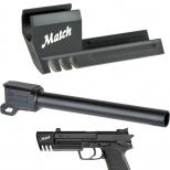 マルイ GBB USP9用 USP MATCHタイプアルミコンペンセイター&ロングアウターバレルセット [BM-COMP-BL-MC-TMUSP] [取寄]