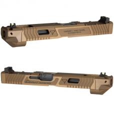 マルイ GBB G17Gen5用 TTI Ballerina Glock17 Gen5 Officialカスタムスライドセット [BM-SL-G17G5BL-TM-BR] ブロンズカラー [取寄]