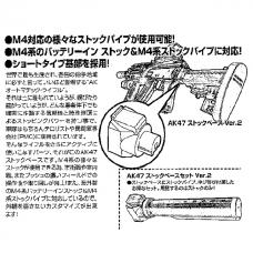 マルイAK47用 M4ストックベースセット ver.2 [取寄]