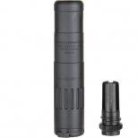 AAC M4-2000 【416SD刻印】DEVGRUタイプダミーサプレッサーセット(14mm逆ネジ用 ) [M42000D] ブラック [取寄]