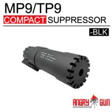 KWA/KSC ガスブローバック MP9/TP9用 B&T RBS コンパクトQDサプレッサー/ブラック [MP9CD-2024BLK] [取寄]