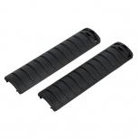 KACタイプ ナイロンレールカバー(2枚) [STAR27BK] [取寄]