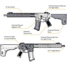 電動ガン Radian Model1 ERG Rifle - Black (JPver) [PTS-RD013680307] [11月入荷予定.単品予約]