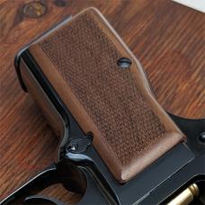 木グリップ : マルシン ハイパワーシリーズ用 チェッカー [2026/2月頃再販.単品予約]