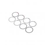 M4/M16用 バレルナットシムセット※約 0.1mm、約 0.2mm、約 0.3mm、約 0.5mm4種付属 [T8-BNSS] [取寄]