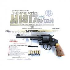 モデルガン : S&W M1917 HE2 6.5in イギリス国軍verパーカライジング [品切中.再生産待ち]