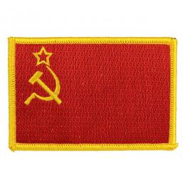 USSR ソビエト連邦国旗 パッチ 約 9.0 x 6.0cm [KW-PC-323] [取寄]
