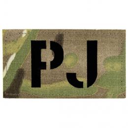 PJ パラレスキュージャンパー マルチカム迷彩 パッチ 8.8 x 5.0cm [KW-PC-320-PJ] [取寄]
