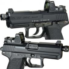 マルイ GBB USPコンパクト用 RMRカットスライドセット [SL-USP05] ブラック [取寄]