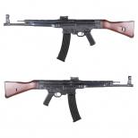 電動ガン : MP44 フルメタル リアルウッド [AGMMP056BWD:黒染仕様] [12月入荷予定.単品予約]