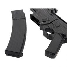 電動ガン : MP44 フルメタル リアルウッド [AGMMP056BWD:黒染仕様] [12月入荷予定.単品予約]