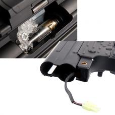 電動ガン : MP44 フルメタル リアルウッド [AGMMP056BWD:黒染仕様] [12月入荷予定.単品予約]