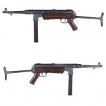電動ガン : MP40 [AGMMP007E :黒染仕様] ブラウン [12月再入荷予定.単品予約]