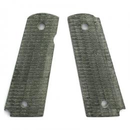マイカルタグリップ:M1911用[Lucia] アルマジロカット Canvas Green/Black [取寄]