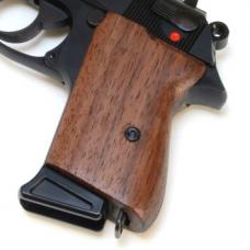 木製グリップ : マルゼン ワルサーPPK用ウォールナット [CG-151] [12月入荷予定.予約]