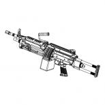 電動ガン M249 PARA ライトマシンガン [2026/1月発売予定.単品予約]