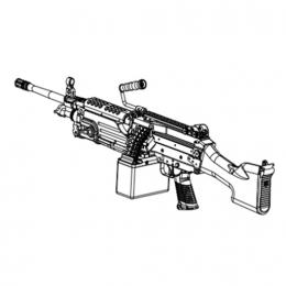 電動ガン M249 SAW ライトマシンガン [2206/1月発売予定.単品予約]