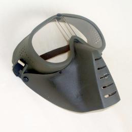 SG9N : 丸型マスク&ゴーグル/クリア[1.5mm強化シールド]