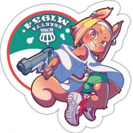 ステッカー Sサイズ(60mm) [KM1001029] M1934 [特価]