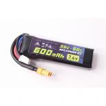 Li-Poバッテリー 7.4V 600mAh マイクロ (35C-50C) XT30Uコネクター [SA-B015X30] [取寄]