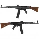 電動ガン : MP44 フルメタル フェイクウッド [AGMMP056BFW:黒染仕様] [取寄]