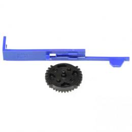 ショートストロークダブルセクターギアセット(タペットプレート付)/Ver.3 (平歯18:1ギア対応) [SH-CL12070-3] [取寄]