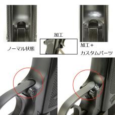 マルゼン GBB PPK シリーズ用 スティールトリガーガード [PPK-02] [取寄]