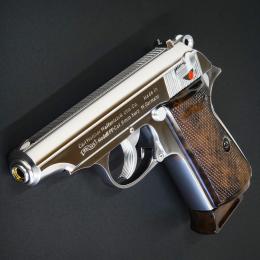 GAS-BLK:ワルサーPP ステンレス [品切中.再生産待ち]