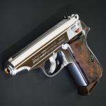 GAS-BLK:ワルサーPP ステンレス [品切中.再生産待ち]