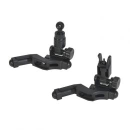 オフセットフォールディング フロント/リアサイトセット [TFJ-MXF-SIT-BK] [1月入荷予定.単品予約]