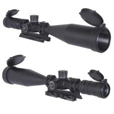 N FORCE NXS 5.5-22X56タイプ FFP MIL-R ライフルスコープ マウントセット [AO-SC015] ブラック [取寄]