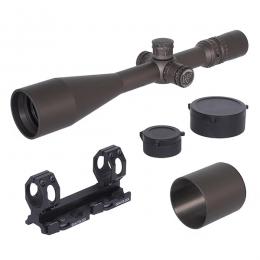 N FORCE NXS 5.5-22X56タイプ FFP MIL-R ライフルスコープ マウントセット [AO-SC015] DEカラー [取寄]